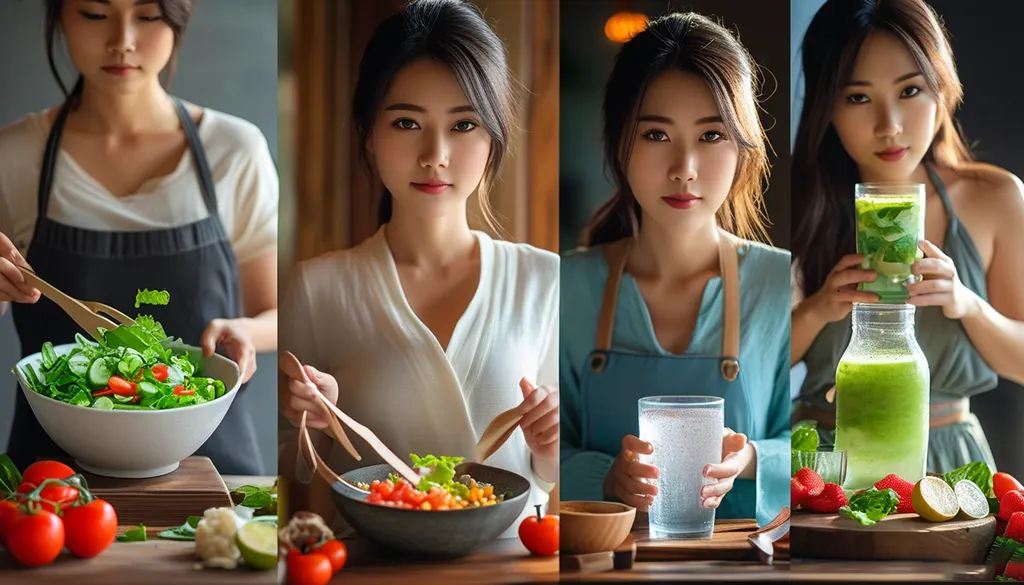 บริโภคอาหารที่บำรุงผิว