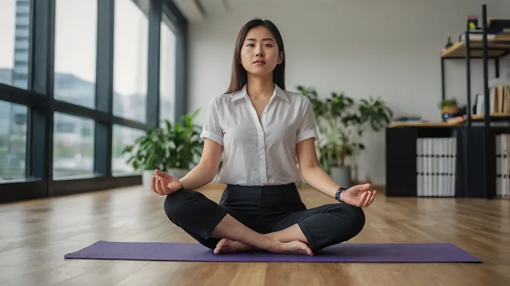 ฝึกสมาธิ