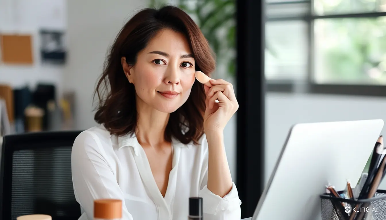 แต่งหน้าปิดฝ้าและกระ