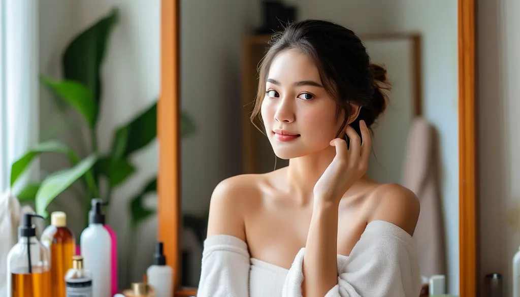 ทำความสะอาดเติมความชุ่มชื้นให้ผิว