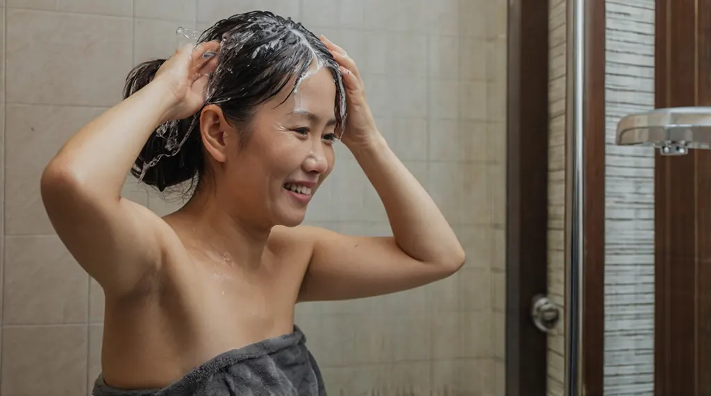 วิธีการสระผมอย่างถูกต้อง