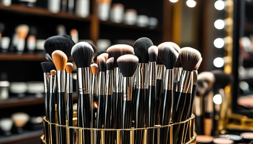 เลือกแปรงแต่งหน้า