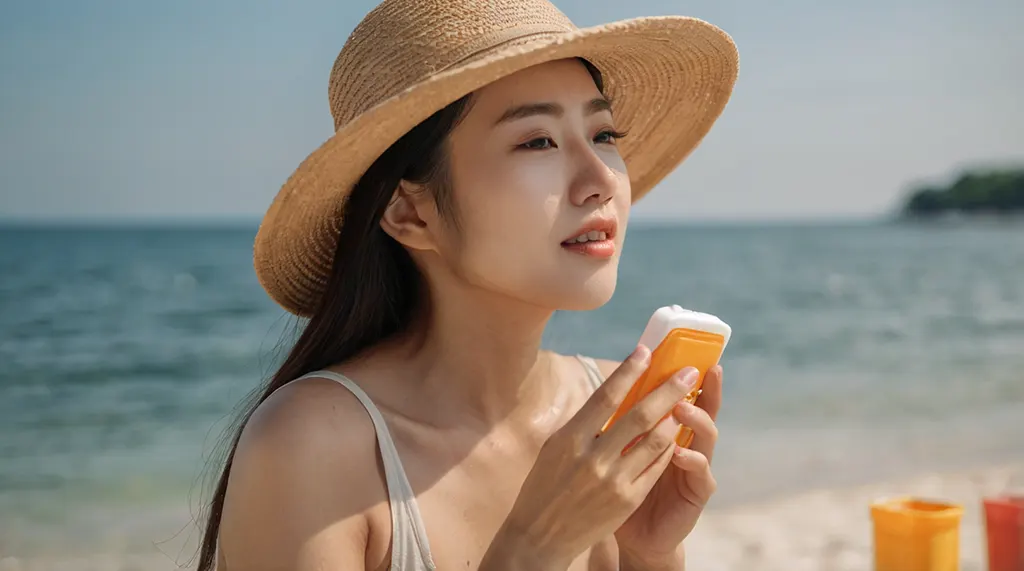 การใช้ครีมกันแดด