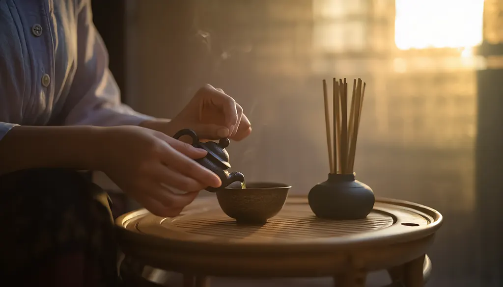 ชงชาดูแลจิตใจก่อนนอน